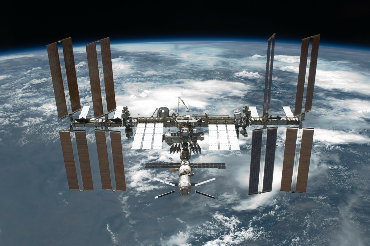 het ruimtestation ISS