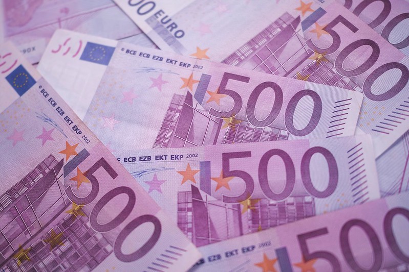 briefjes van 500 euro