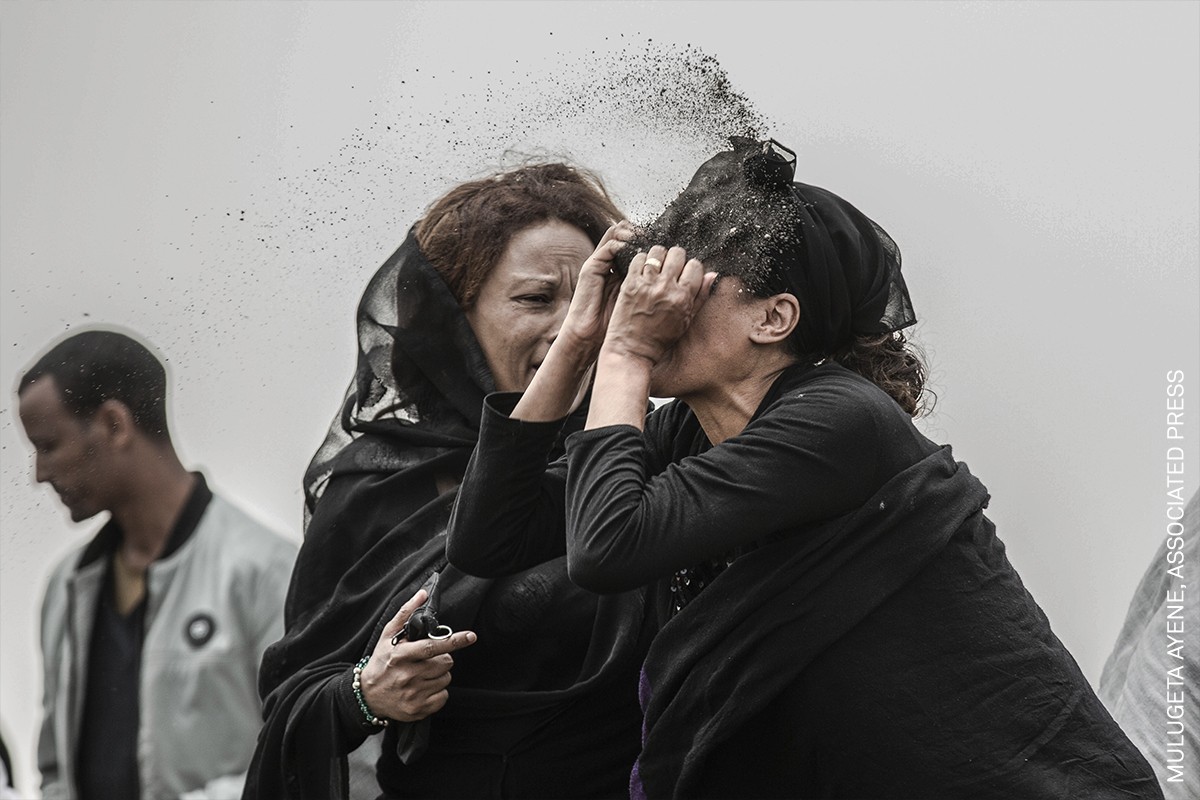 World Press Photo rouwende vrouwen