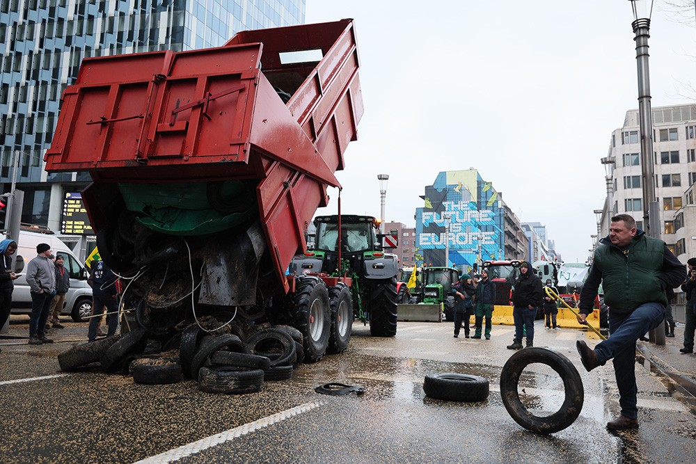 boeren in Brussel