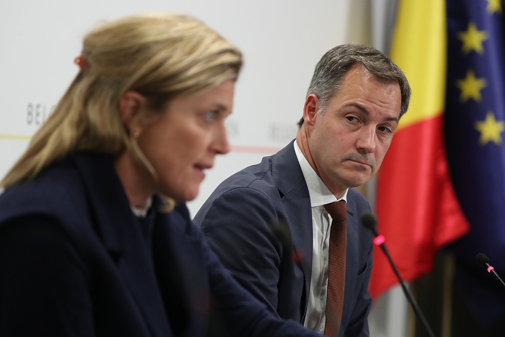 Annelies Verlinden en Alexander De Croo