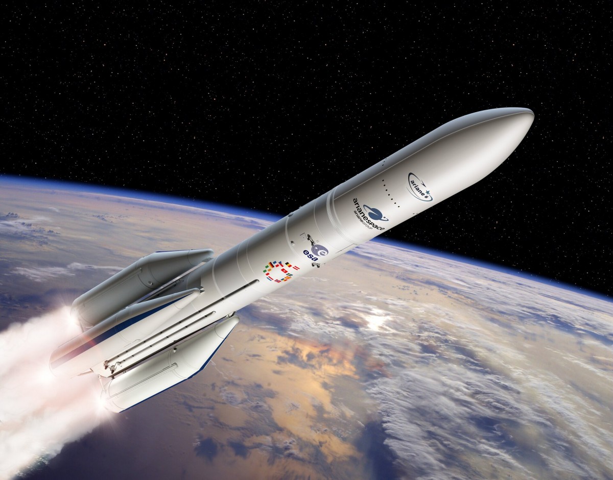 een raket van de ESA