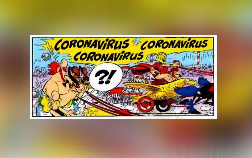 Asterix en corona