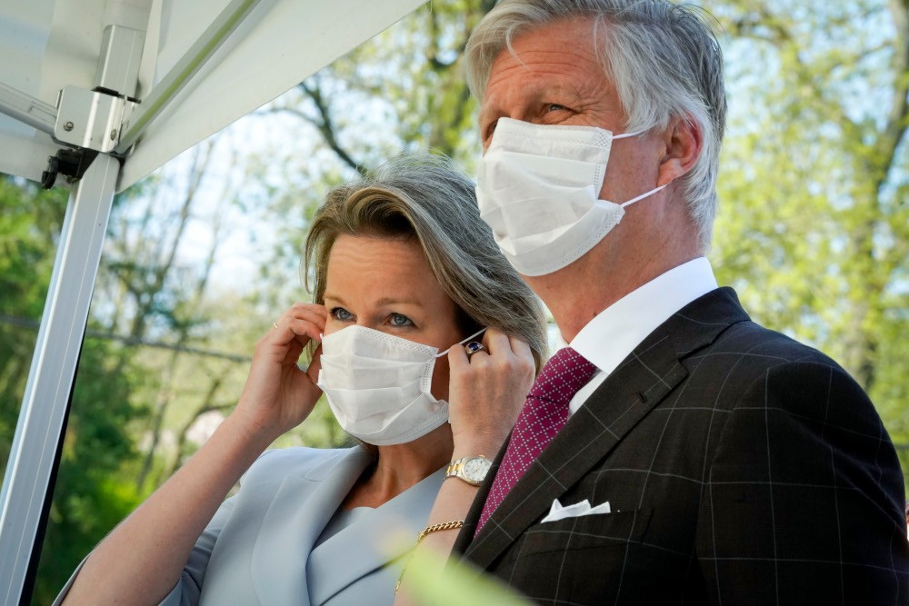 koning Filip en koningin Mathilde