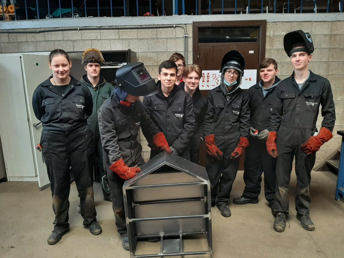 Leerlingen in Stekene