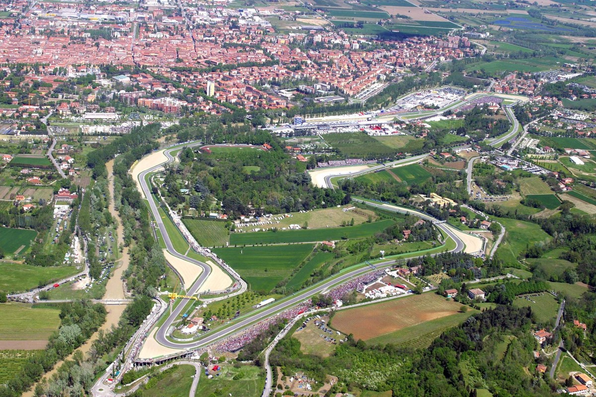 het circuit van Imola
