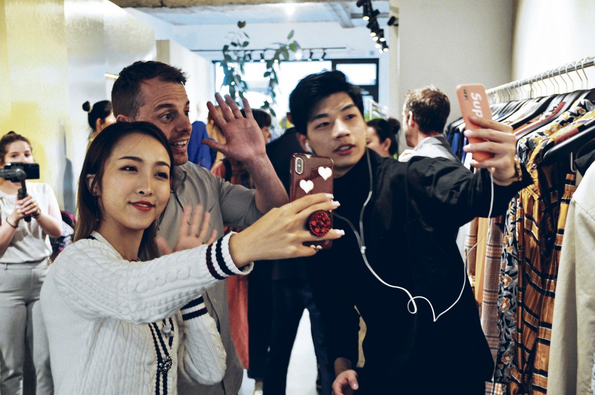 Chinese influencers in Antwerpen