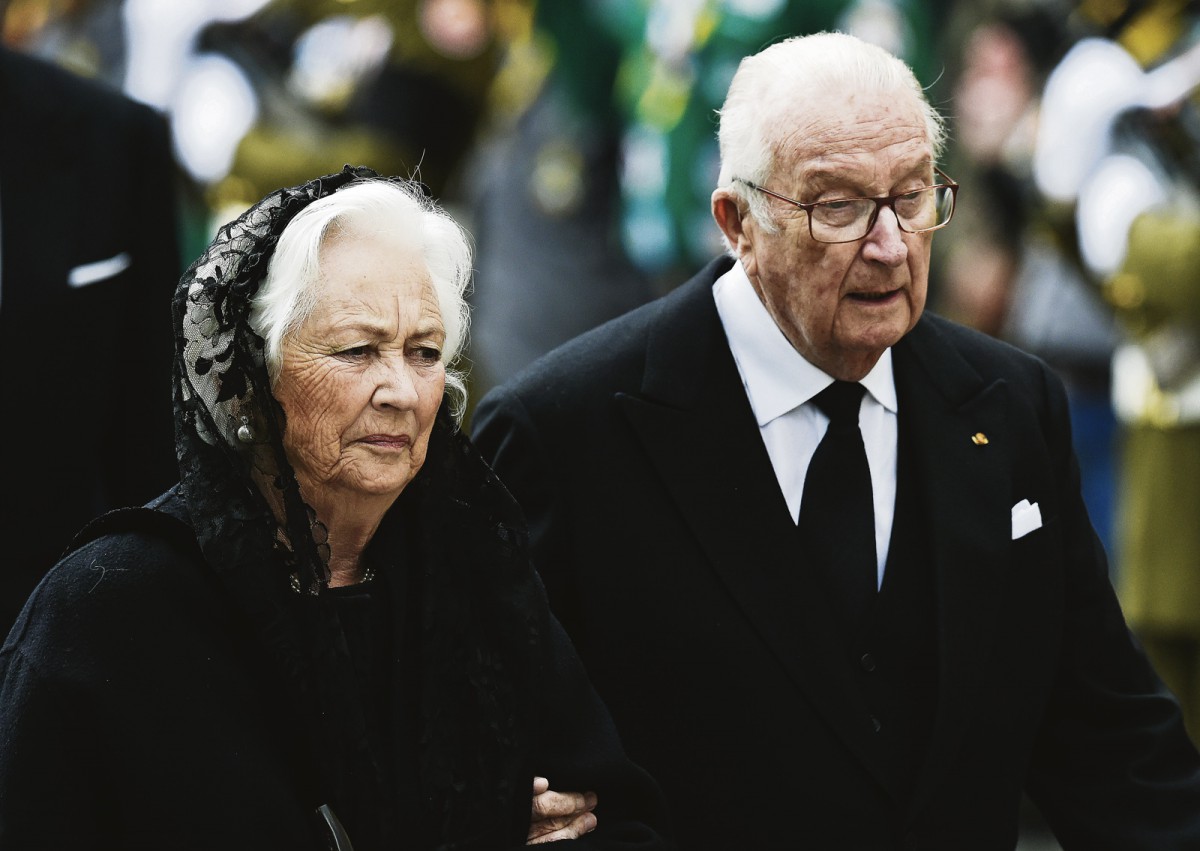 Koningin Paola en Koning Albert
