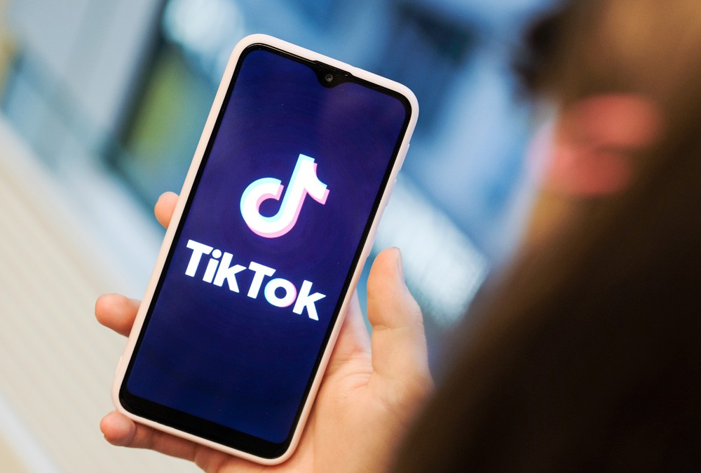 de app TikTok