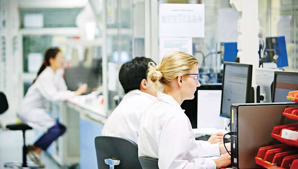 werknemers bij GSK