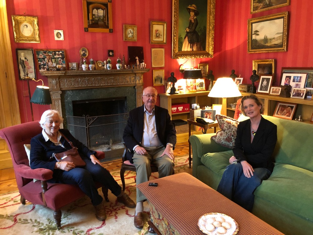 Koningin Paola, Koning Albert en Delphine