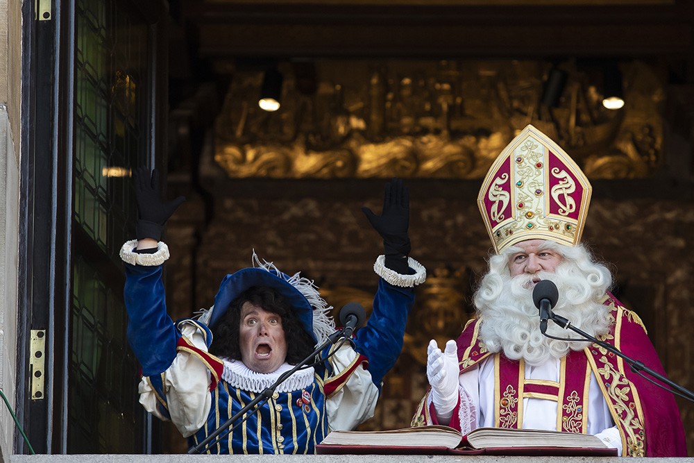 Sinterklaas en zijn Piet
