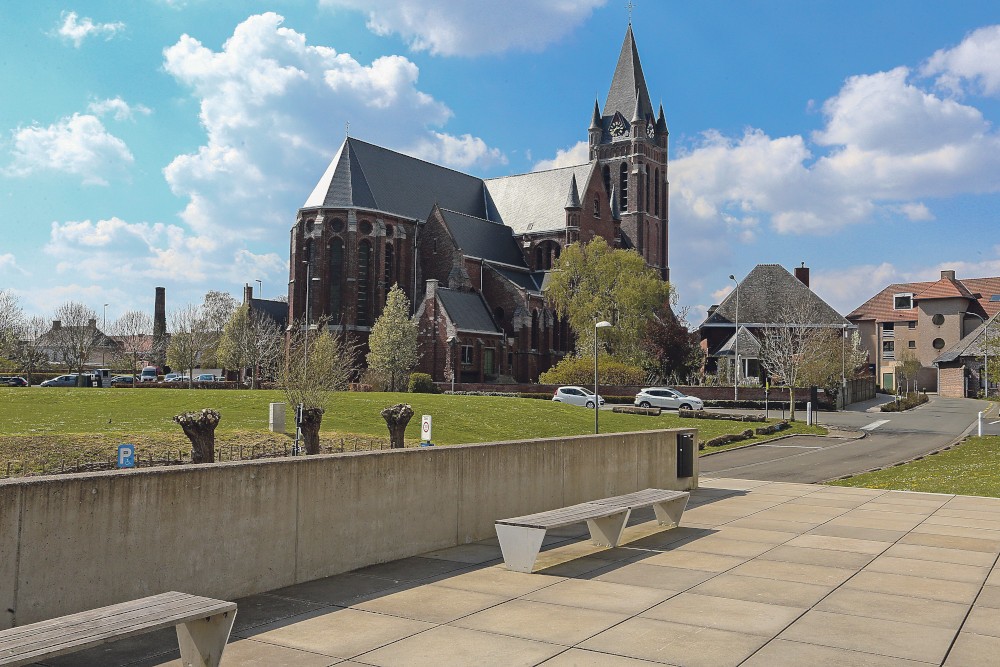 een kerk in Vlaanderen