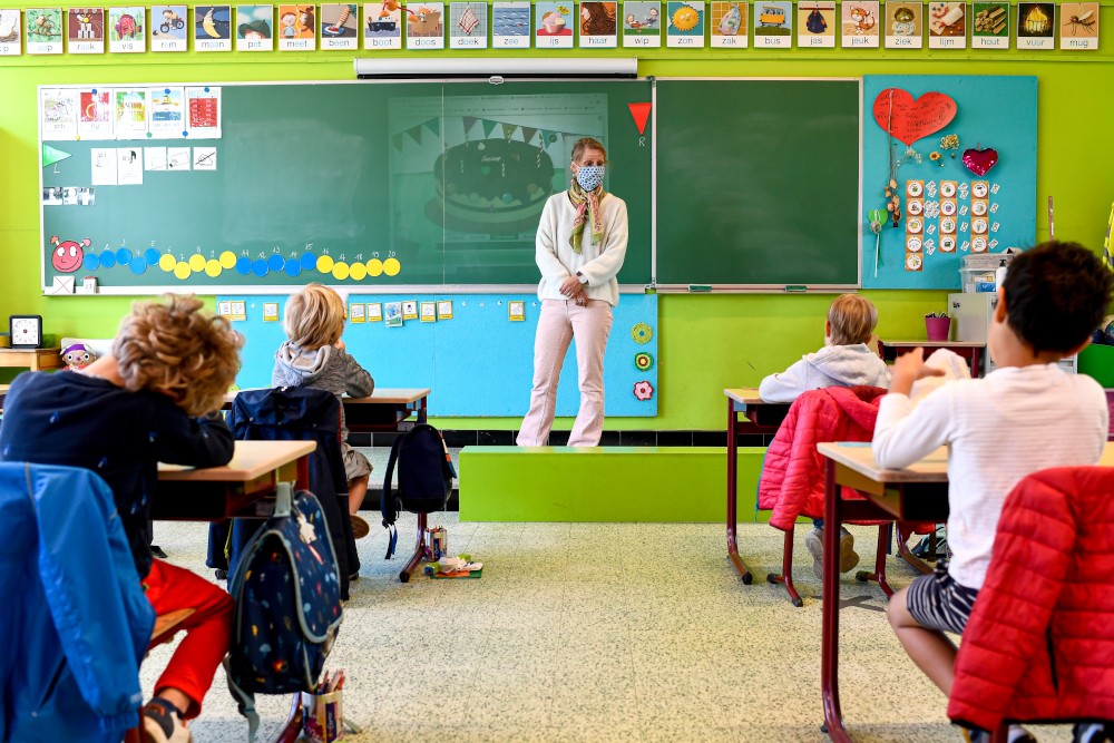 Leerlingen in de lagere school