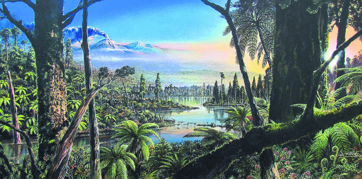 De Zuidpool was ooit een groen paradijs