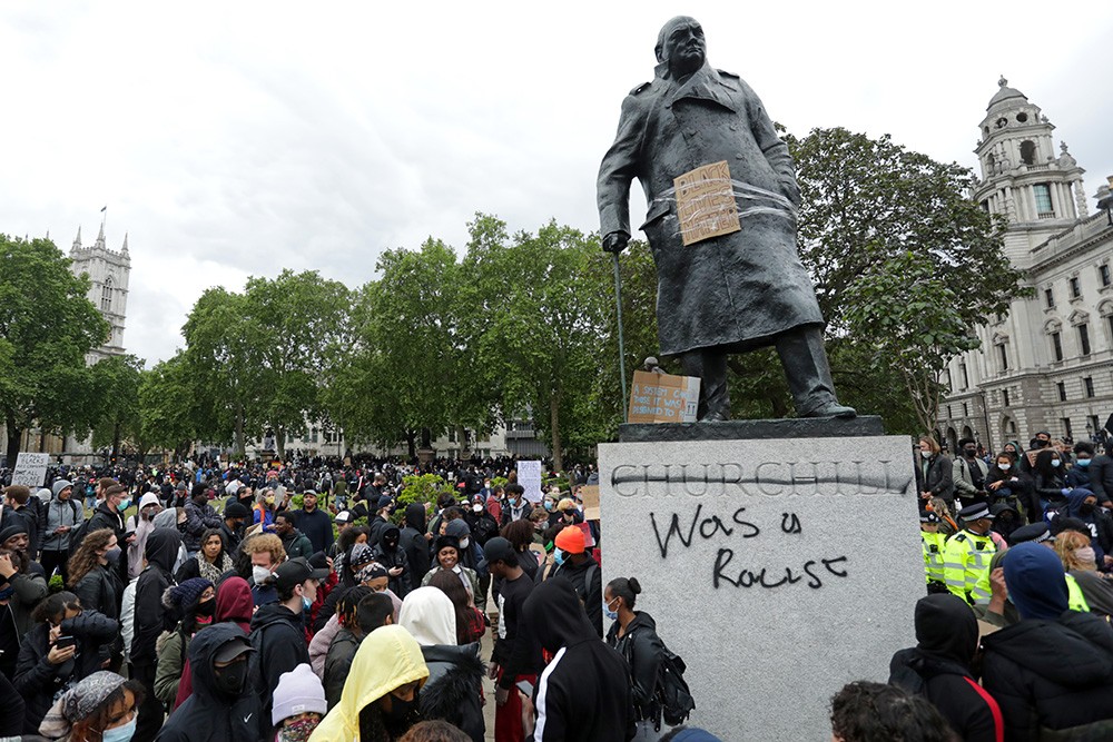 Protesten Londen