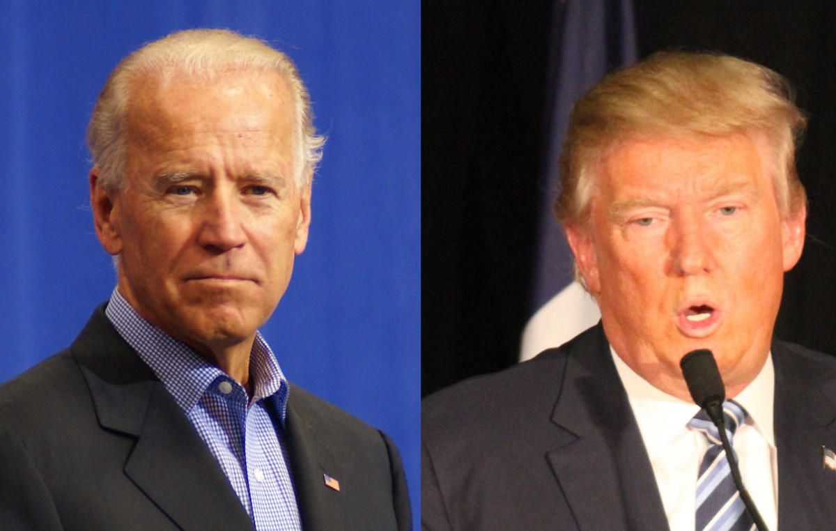 Joe Biden en Donald Trump