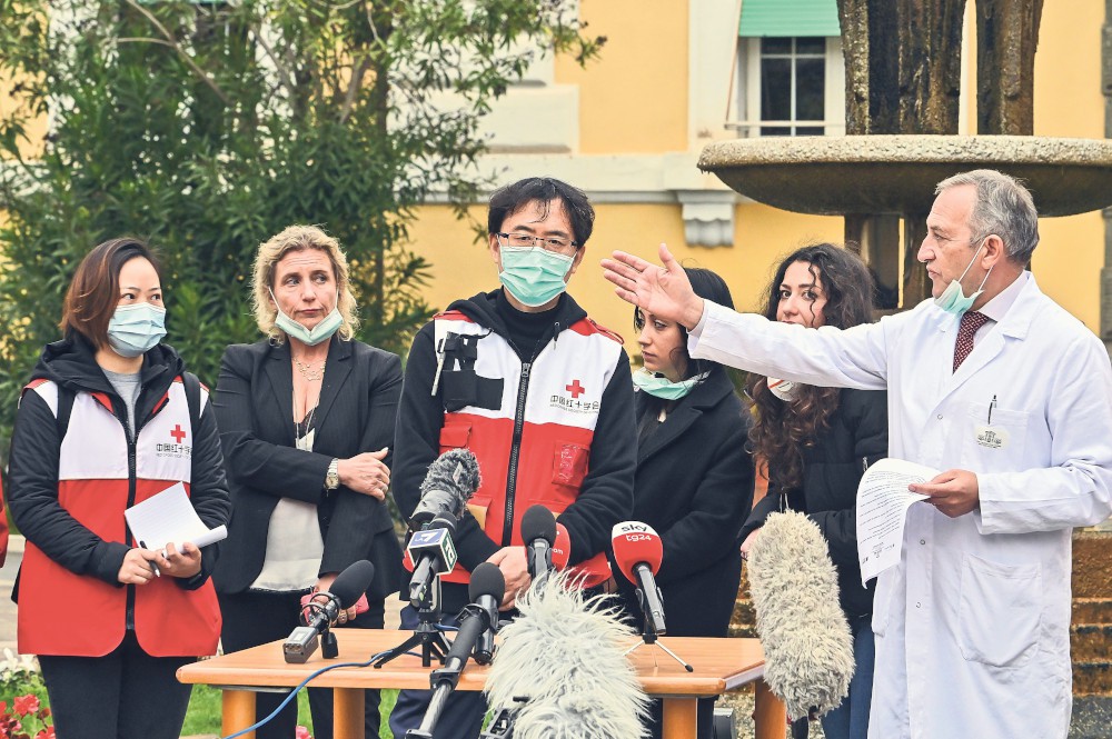 Chinese dokters in Italië