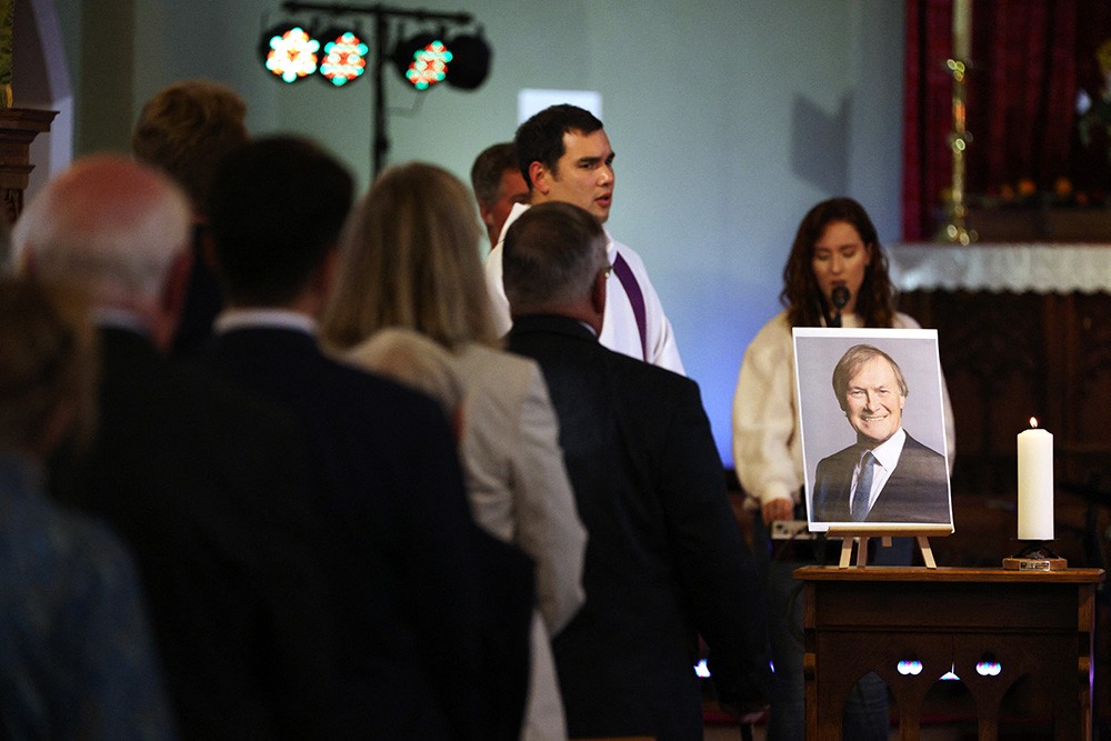 herdenking van David Amess