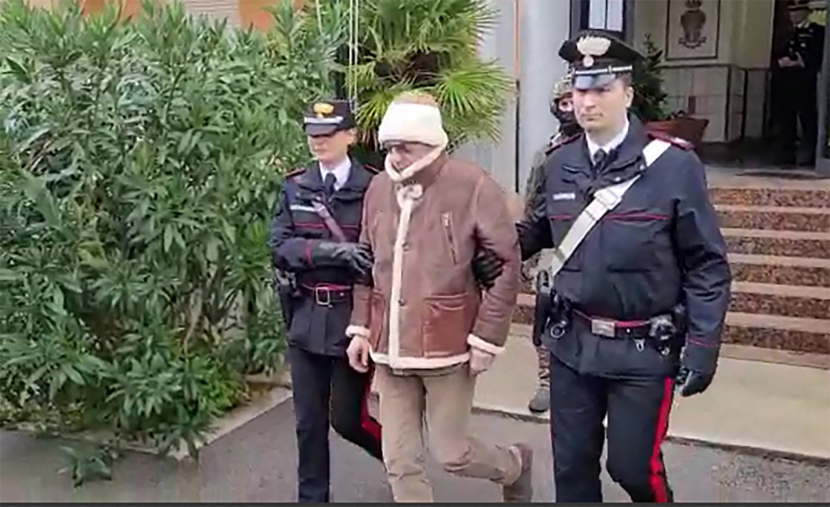 Matteo Messina Denaro wordt opgepakt