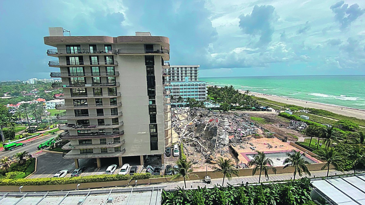 flatgebouw in Miami