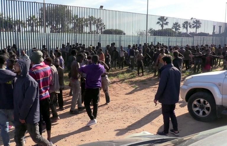 Migranten in Melilla