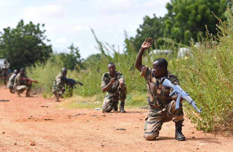 Soldaten in Nigeria