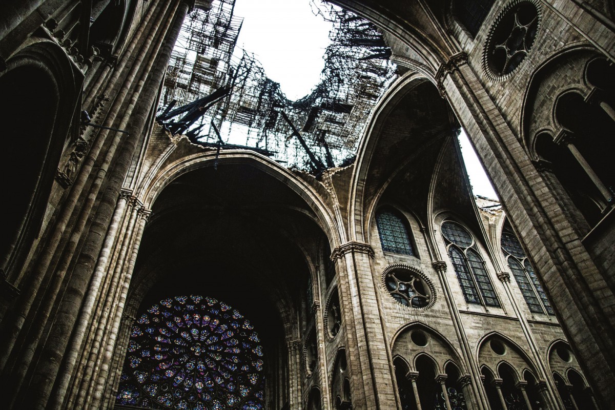 Vernielde Notre-Dame