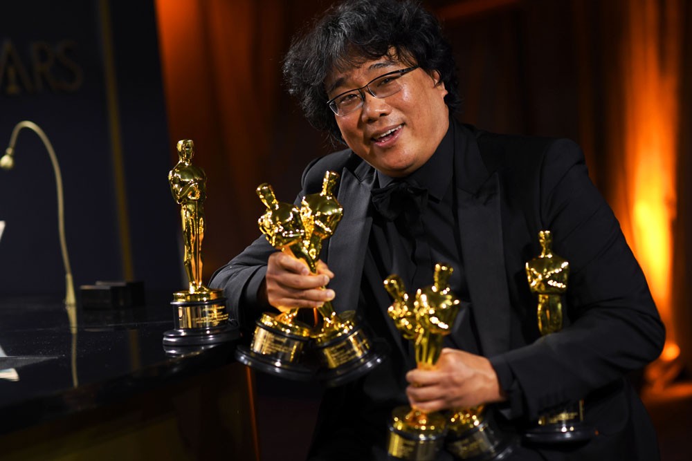 Regisseur van de film 'Parasite'