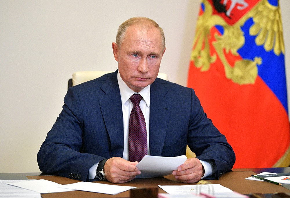 president Poetin van Rusland