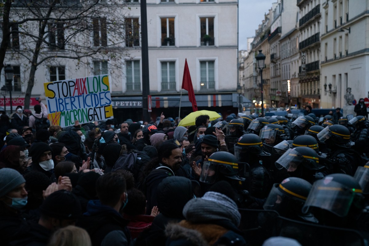 Protest in Frankrijk