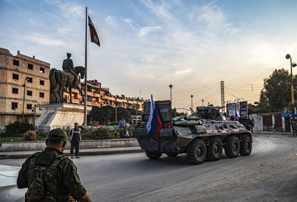 Russische soldaten in Syrië