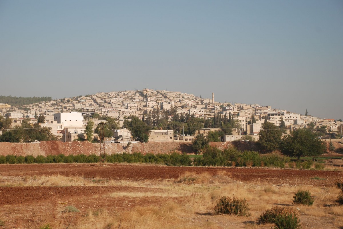 De Syrische stad Afrin