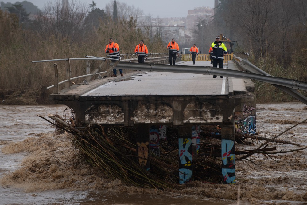 Storm Gloria in Spanje