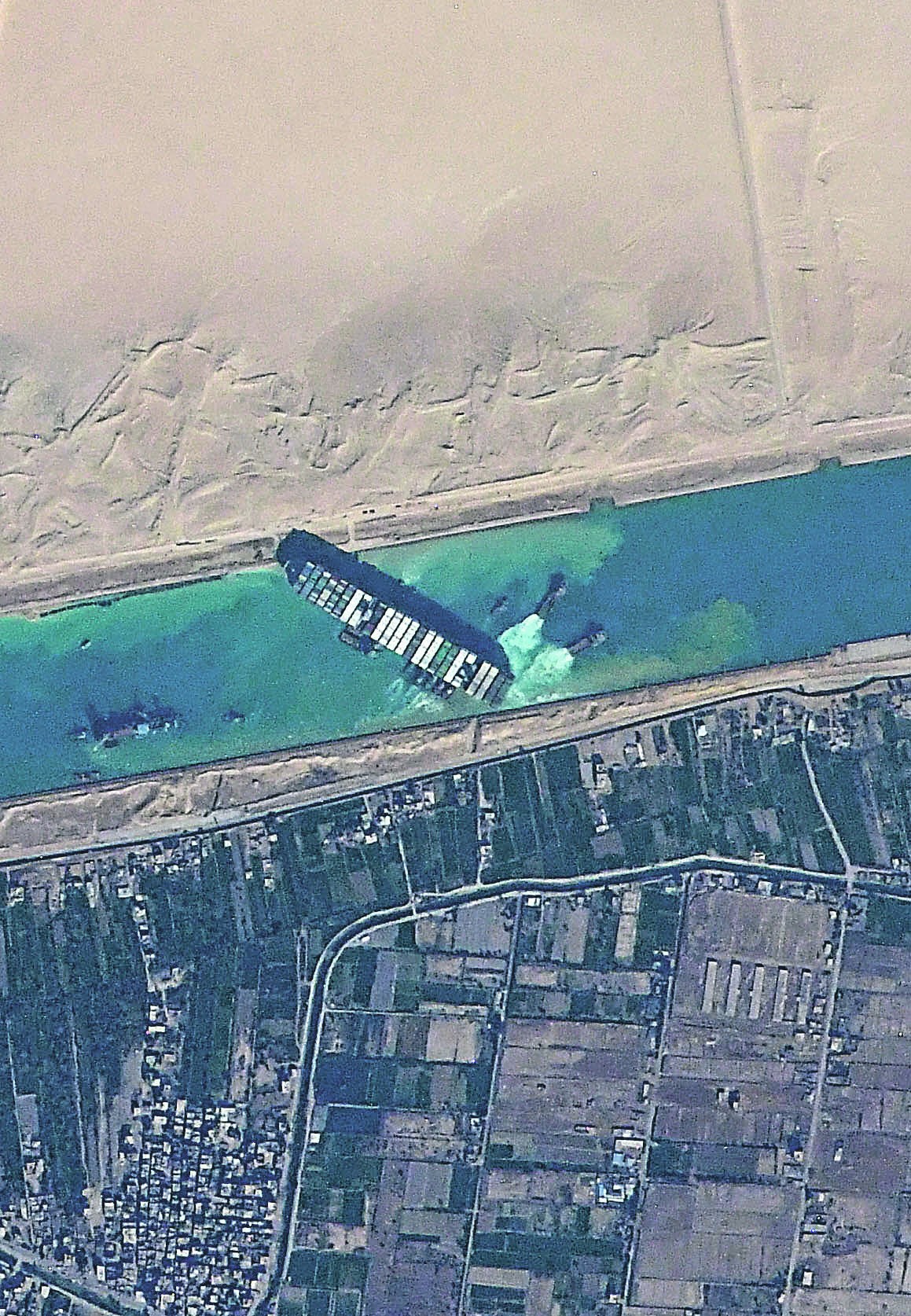 het Suez-kanaal