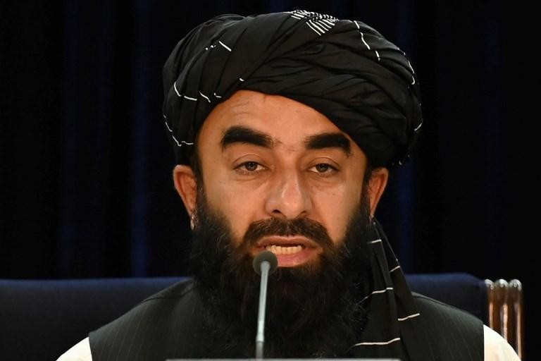 de woordvoerder van de taliban