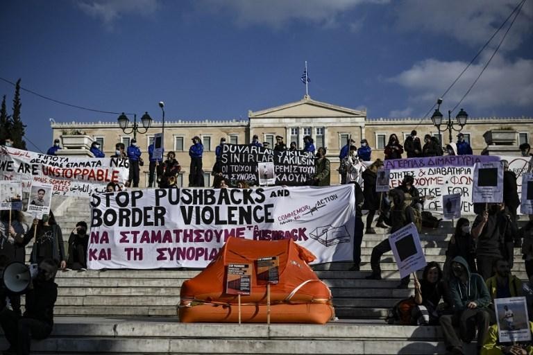een protest in Turkije