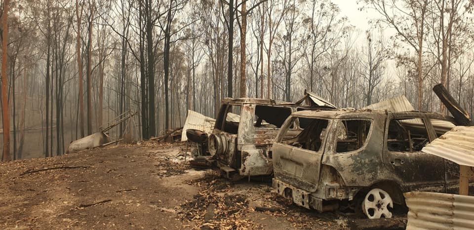 Schade na de branden in Australië