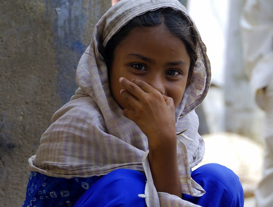 Meisje uit West-India