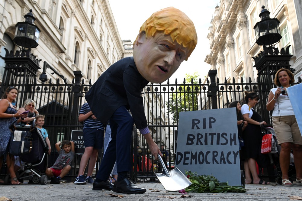 Protest in Londen