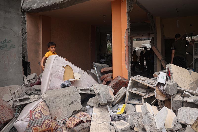 verwoesting in Rafah