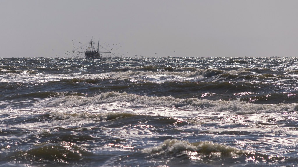 een vissersboot