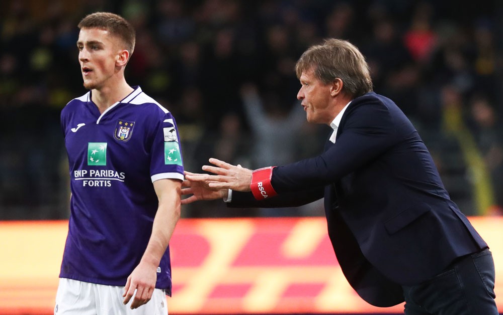 Franky Vercauteren, trainer van Anderlecht