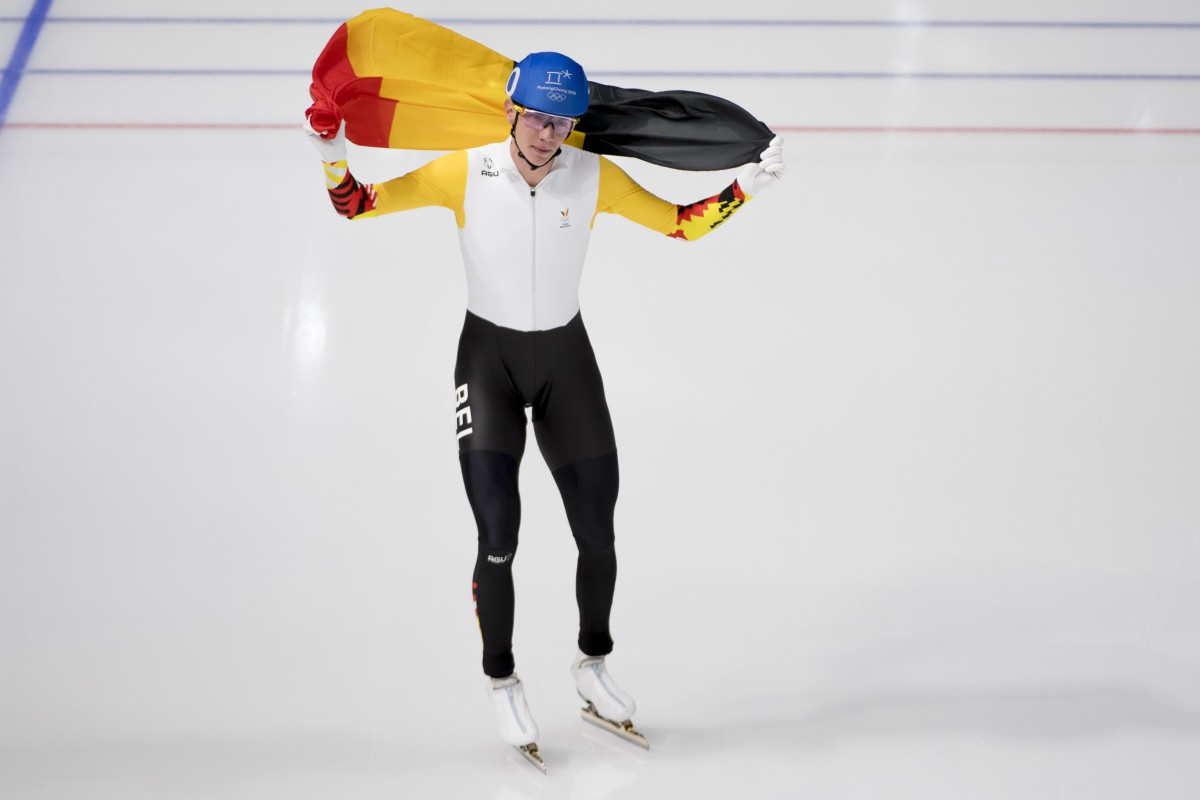 Bart Swings op het ijs