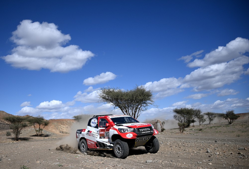 Rally in Saoedi-Arabië, januari 2020