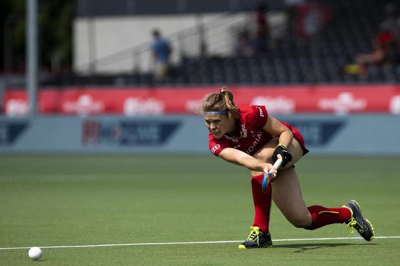een speelster van de Red Panthers