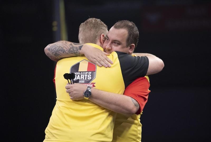 Dimitri Van den Bergh en Kim Huybrechts