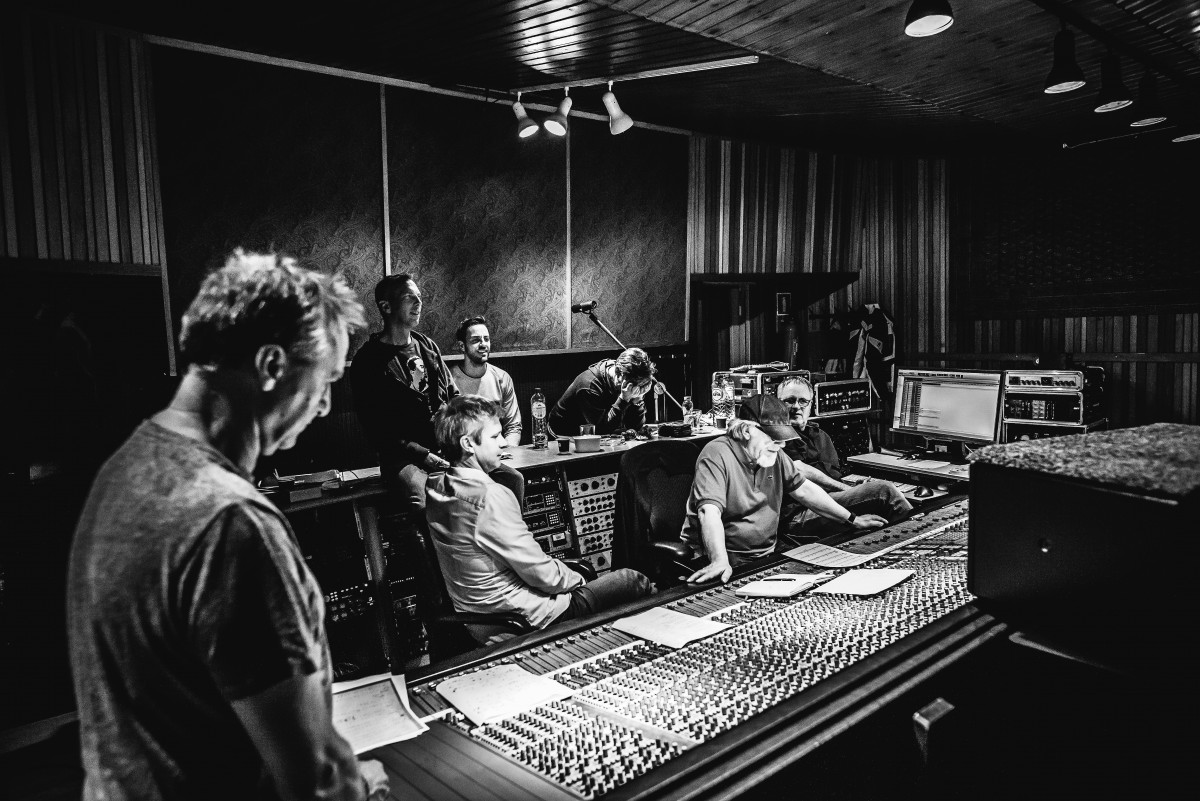 Guga Baúl in de studio