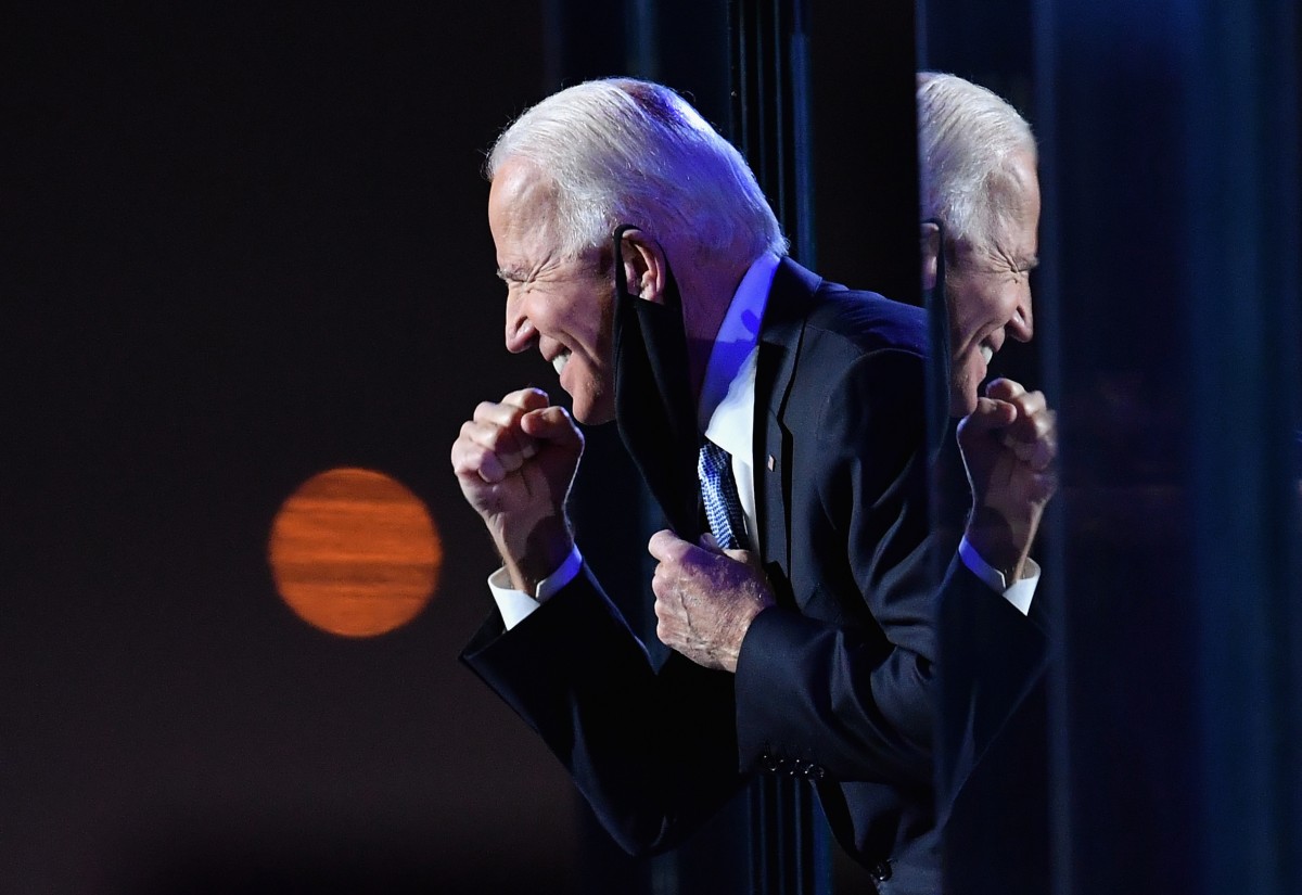 Biden wint de verkiezingen 
