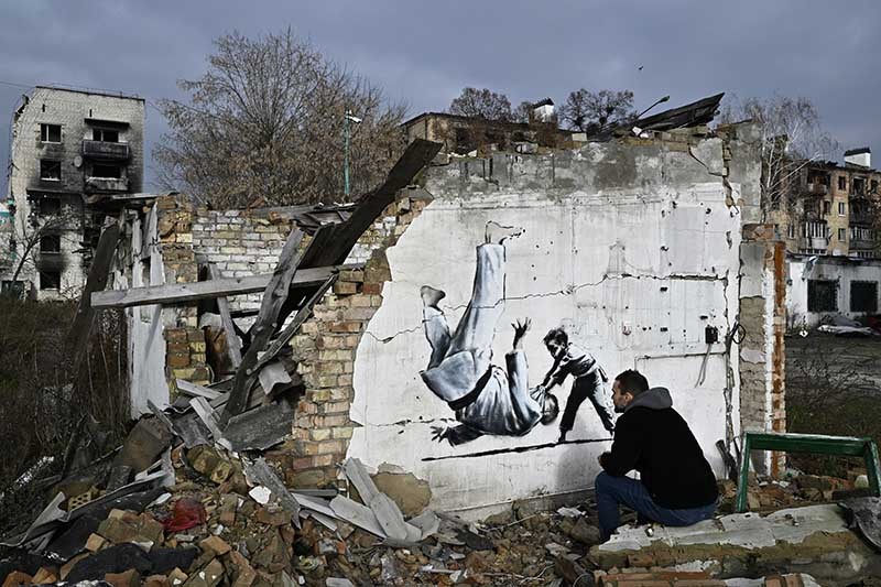 Banksy Oekraïne